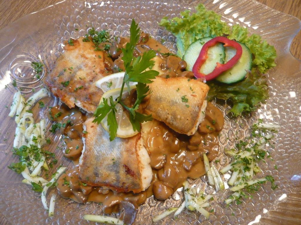 Gasthaus Forelle Thale Esterno foto