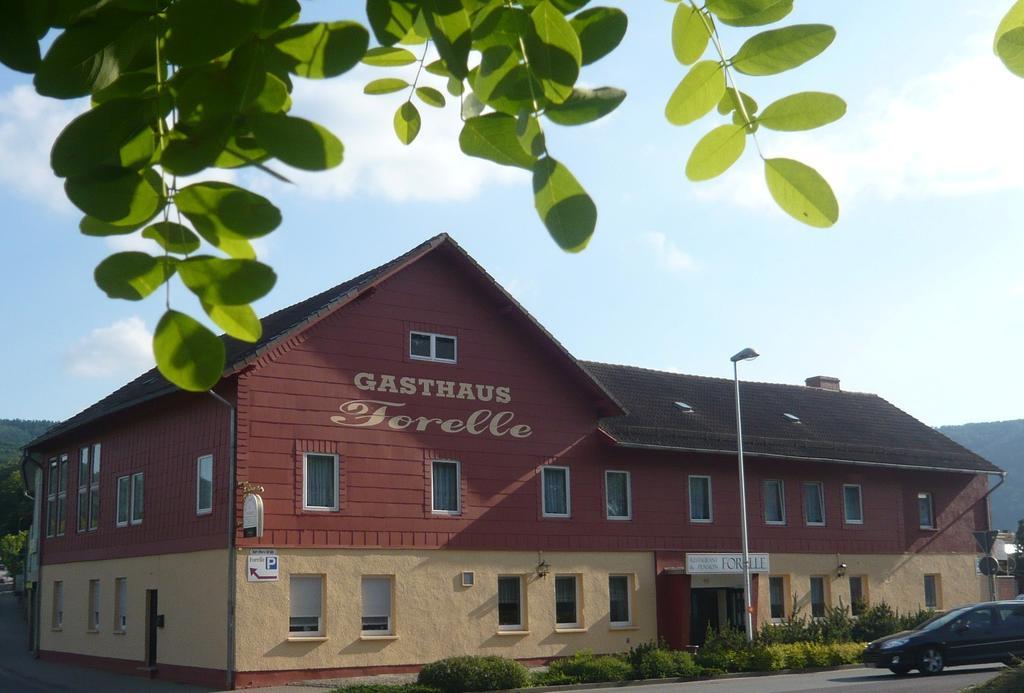 Gasthaus Forelle Thale Esterno foto